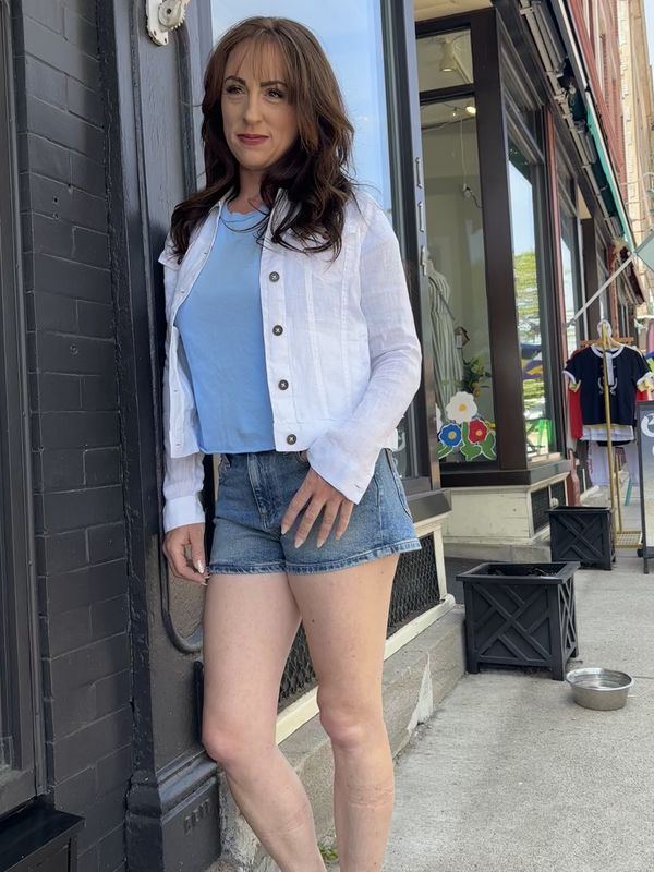 Jean Linen Jacket