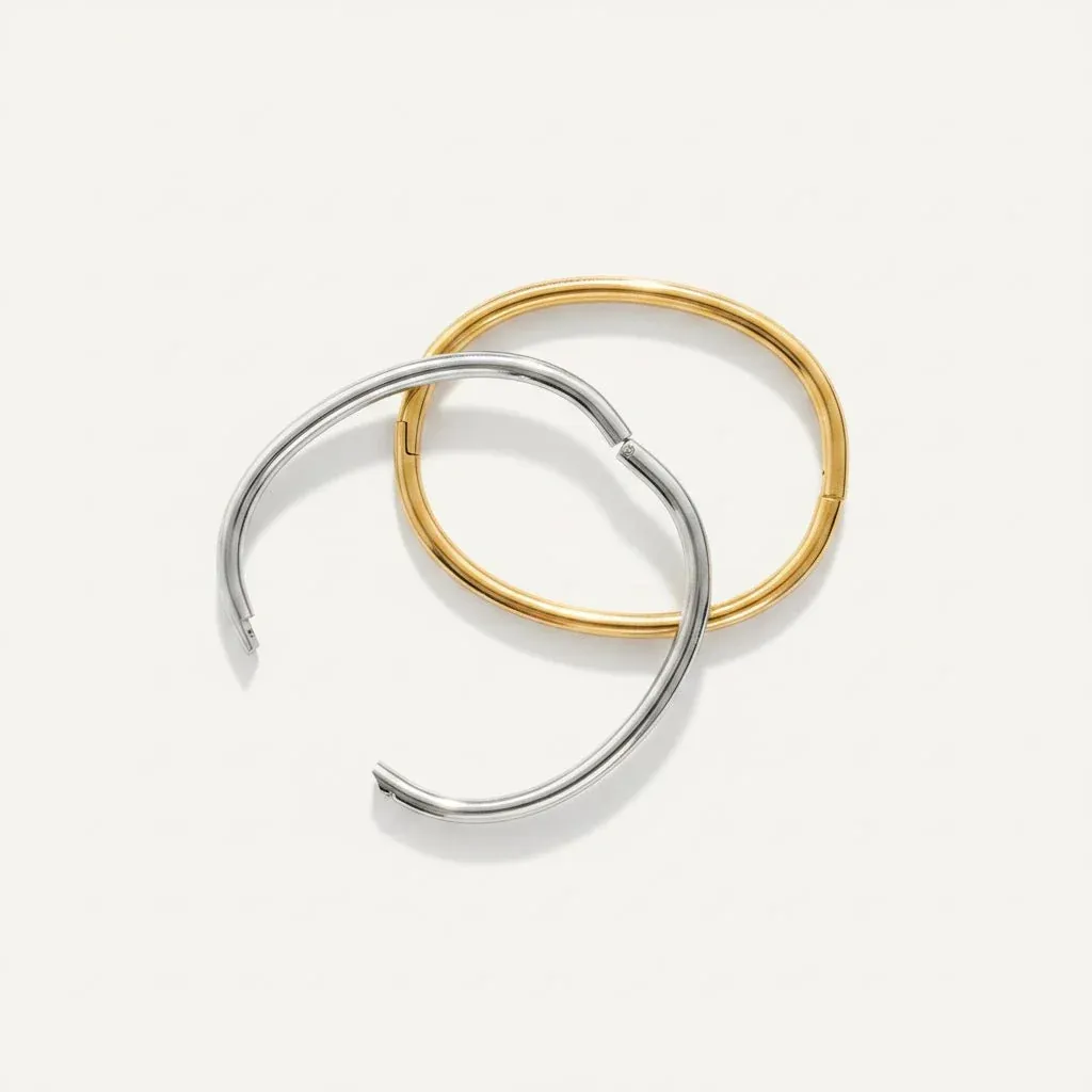 Hinged Bangle Bracelet