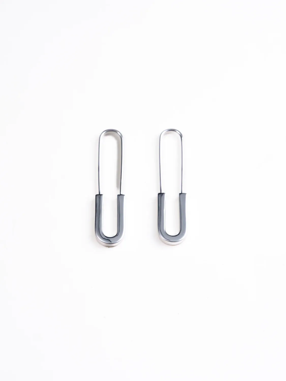 Theo Paper Clip Earrings