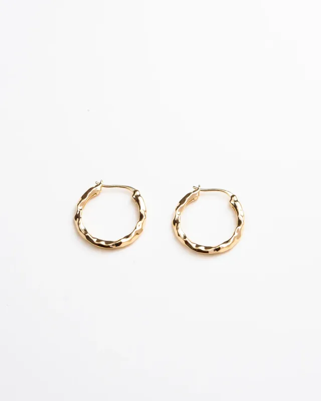 Elliot Textured Hoops