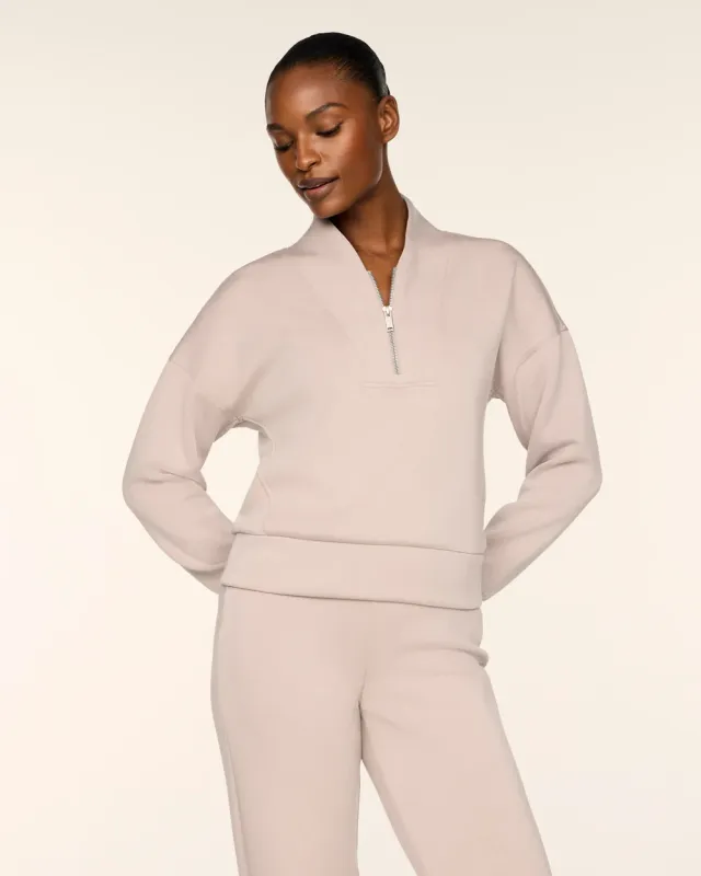 Spanx Shawl Collar Half Zip