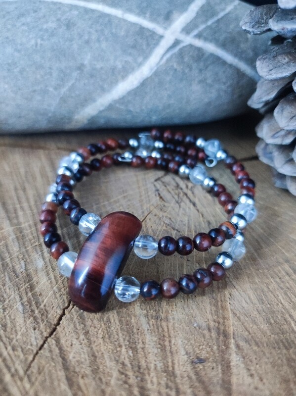 bracelet double oeil de taureau bracelet double oeil de taureau