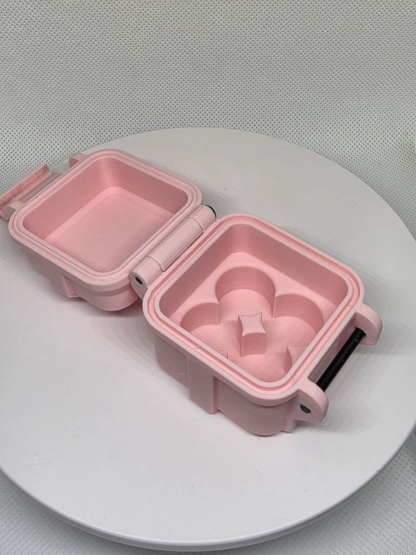 Pink 3ml Vial Case