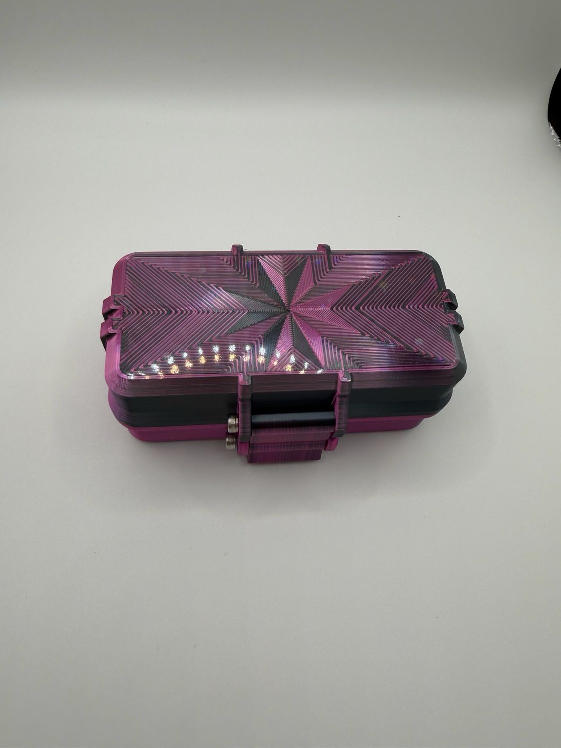 Pink/Black 10 Vial Case