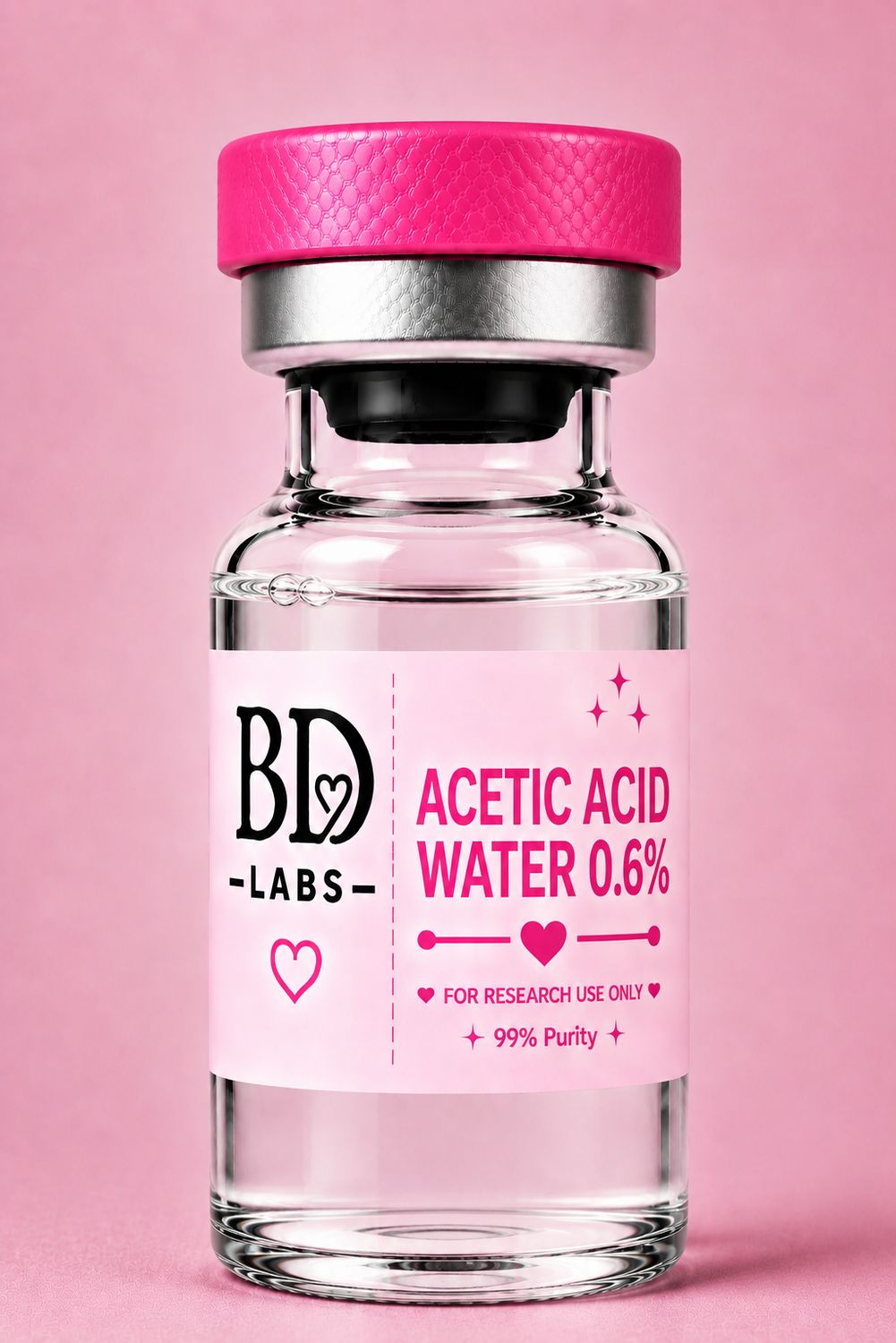 Acetic Acid Water 0.6% 3ml