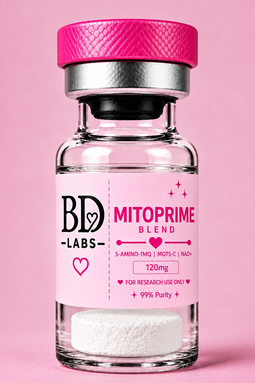 MITOPRIME BLEND 120mg (5-AMINO-1MQ 10mg/ MOTS-c 10mg/ NAD+ 100mg)