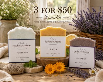 Tallow Soap Bundle