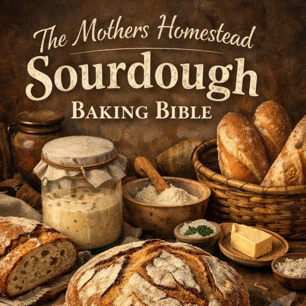 Bundle: Fresh Sourdough Starter &amp; Sourdough Baking Bible E-book (170 Recipes)