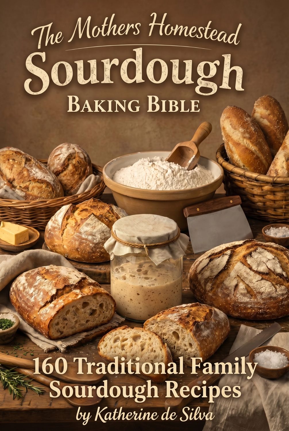Mothers Homestead Sourdough Baking Bible E-Book (170 Recipes)
