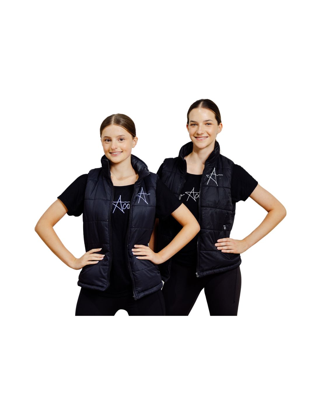 Puffer Vest, Colour: Black, Size: Child 4