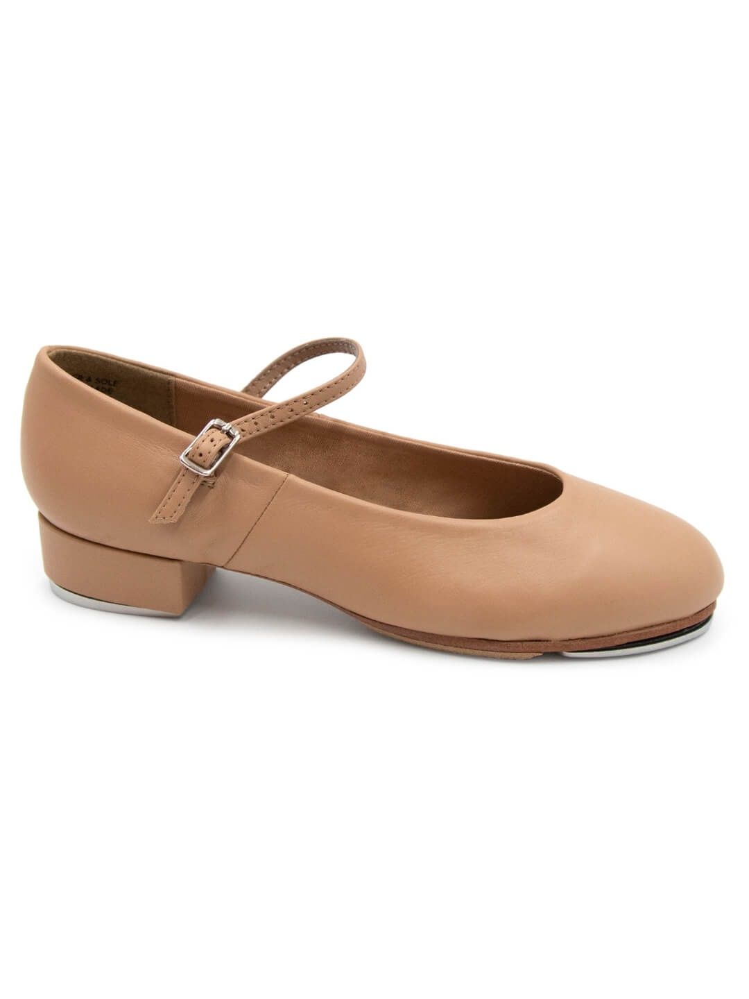 Adult Tan Tap Shoe Showtime, Colour: Tan, Size: Adult 4 M