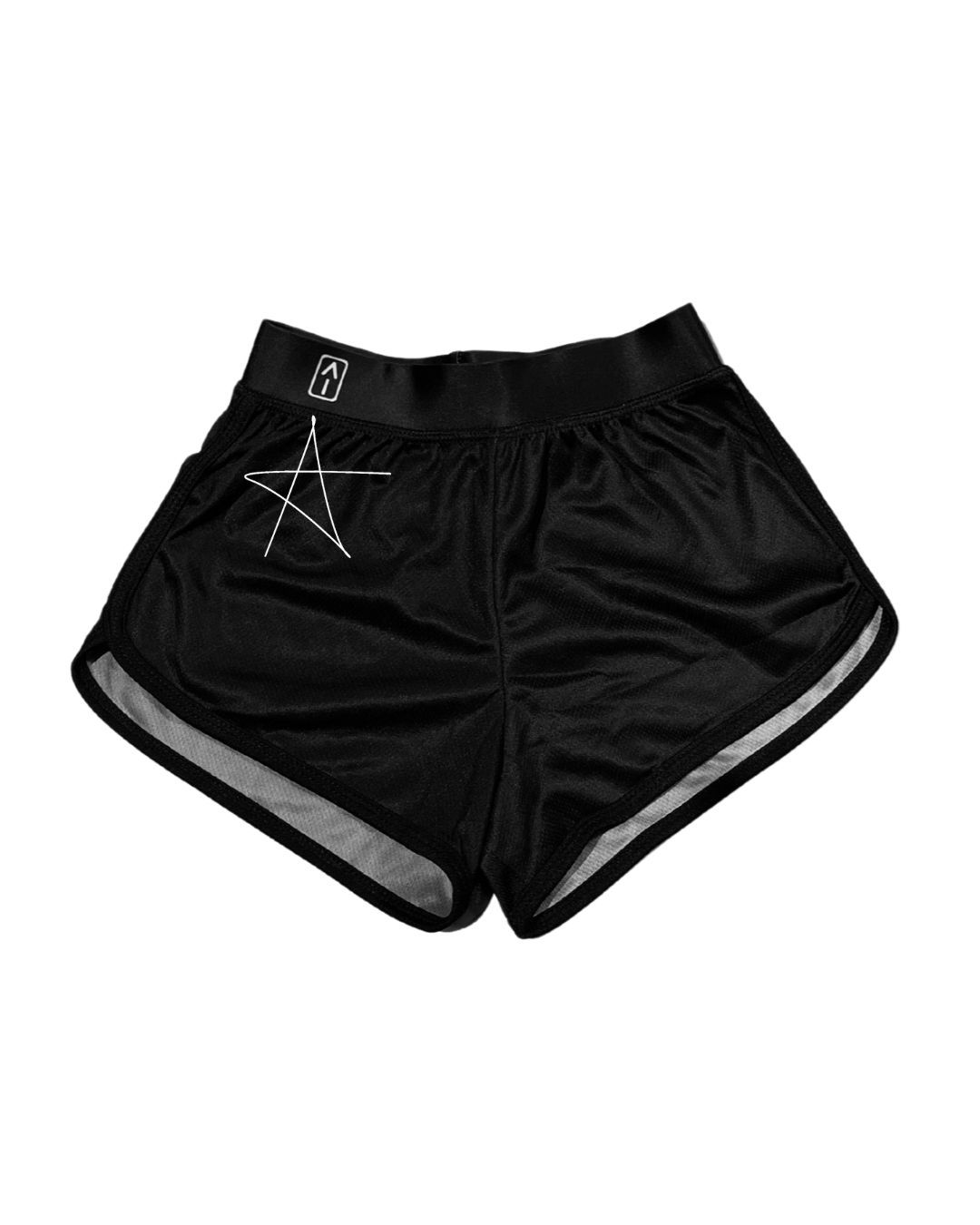 Running Shorts, Colour: Black, Size: Child 4