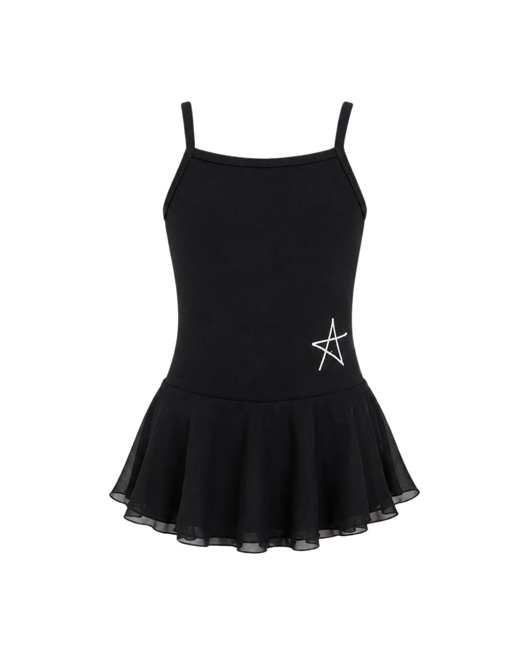 Mini Stars Dress, Colour: Black, Size: Child XXS