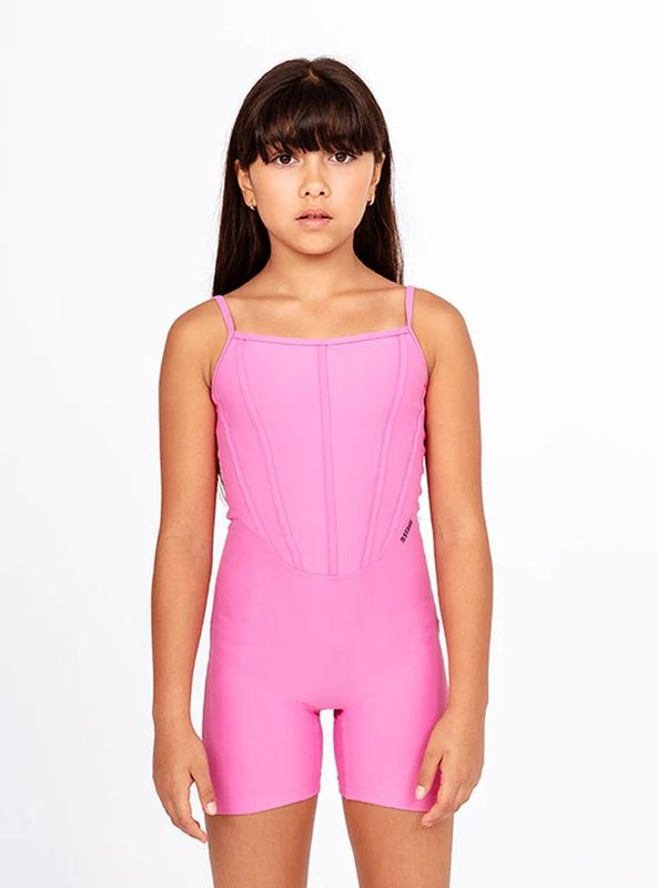 Girls Prima Unitard Pink