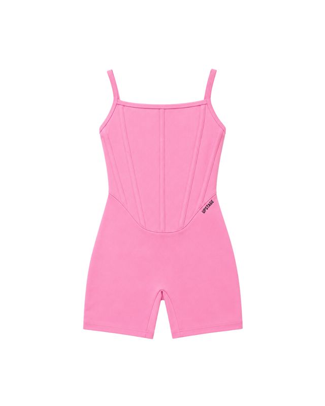 Girls Prima Unitard Pink