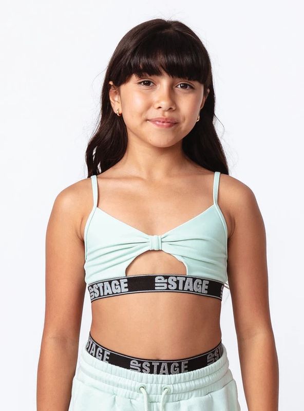 Knot Stop Crop Top Mint