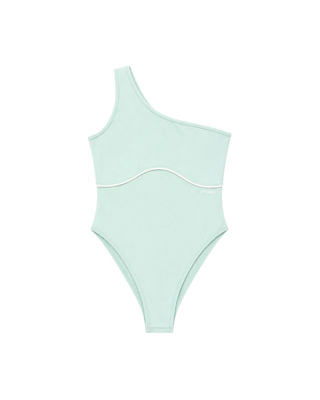 Solo Shoulder Bodysuit Mint