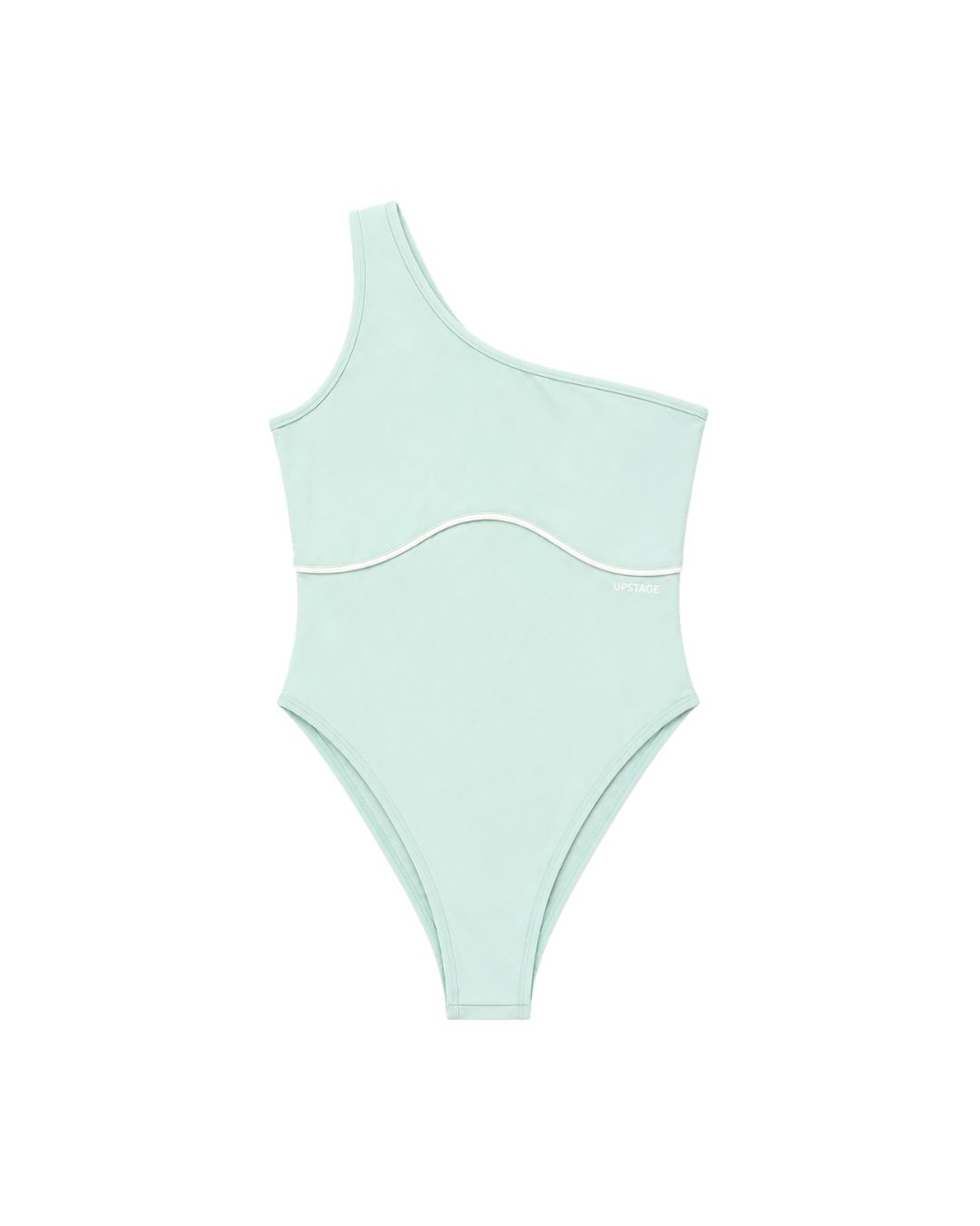 Solo Shoulder Bodysuit Mint, Colour: Mint, Size: Child 8