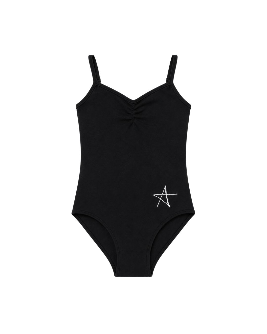 Star Academy Leotard, Colour: Black, Size: Child - XXS