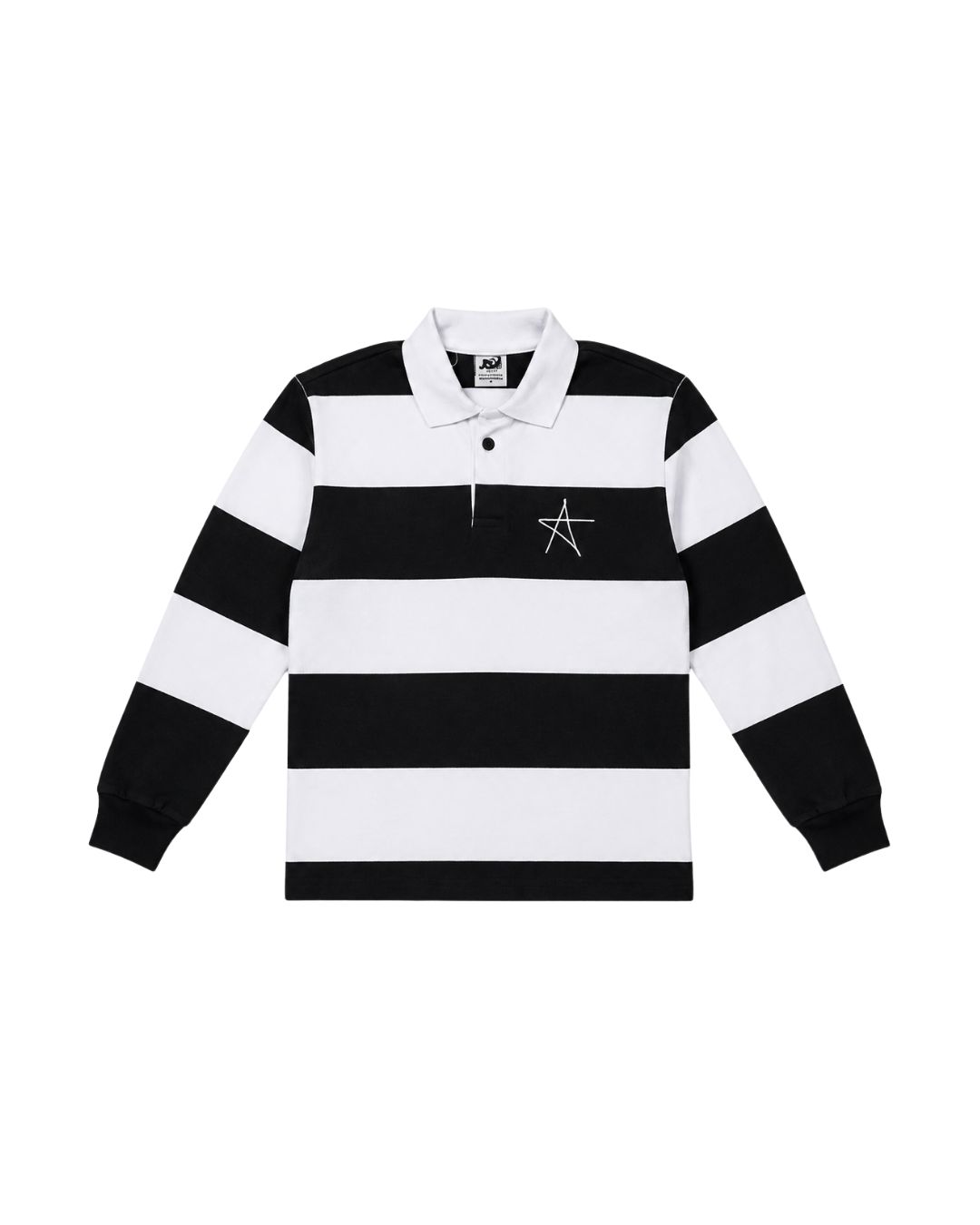 Rugby Jumper, Colour: Black and White, Size: Child 4