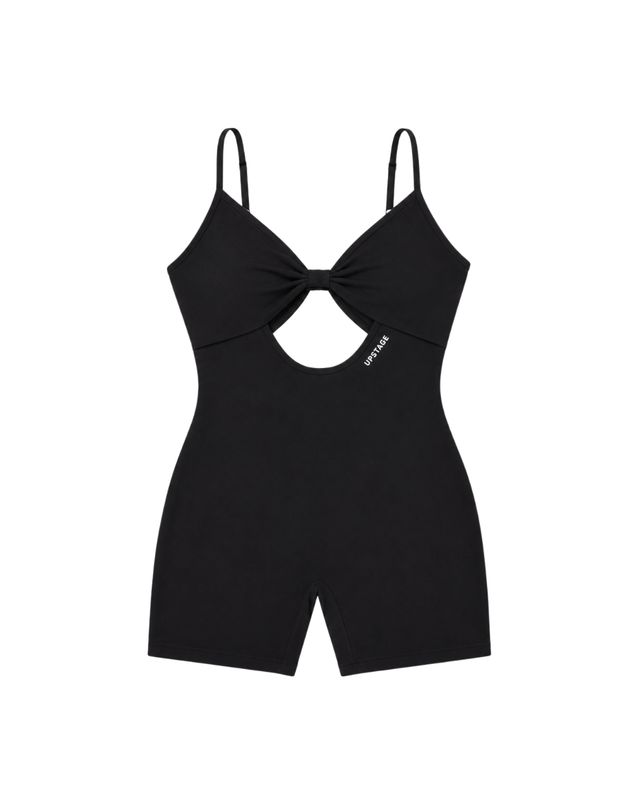 Knot Stop Unitard Black