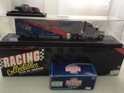 NDC123 1/64 Coors Light Hauler with Car with Car