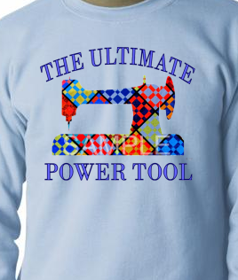 Blue Ultimate Power Tool Sweatshirt  SMALL