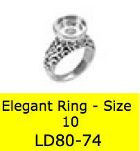 LD8074 ELEGANT RING SZ 10
