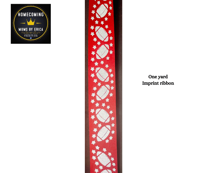 Red Silver Imprint- FB stars