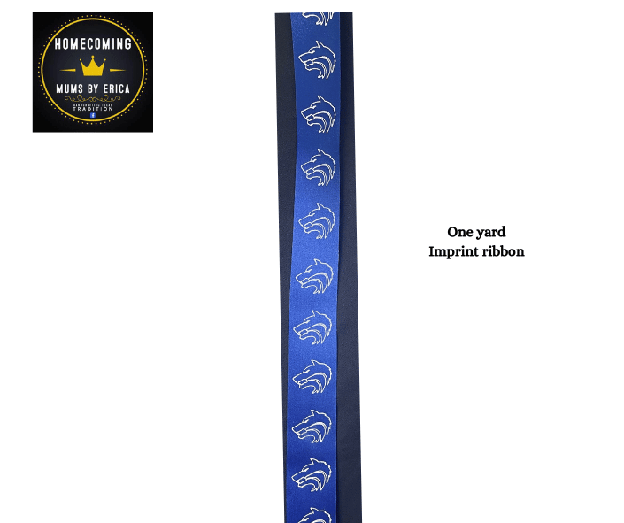 Royal White Imprint- Wolf mascot