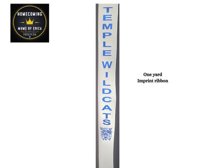 White Royal Imprint- Temple Wildcats