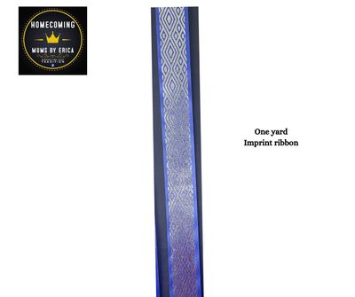 Royal Silver Imprint- diamond pattern