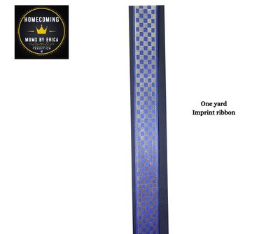 Royal Silver Imprint- checkered