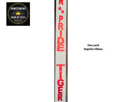 White Red Imprint- Tiger Pride