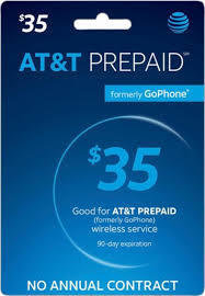 AT&amp;T Prepaid - Unlimited Nationwide Talk and Text with 1 GB of high speed data.  (Data slows to up to 128 kbps once the high speed data is depleted)