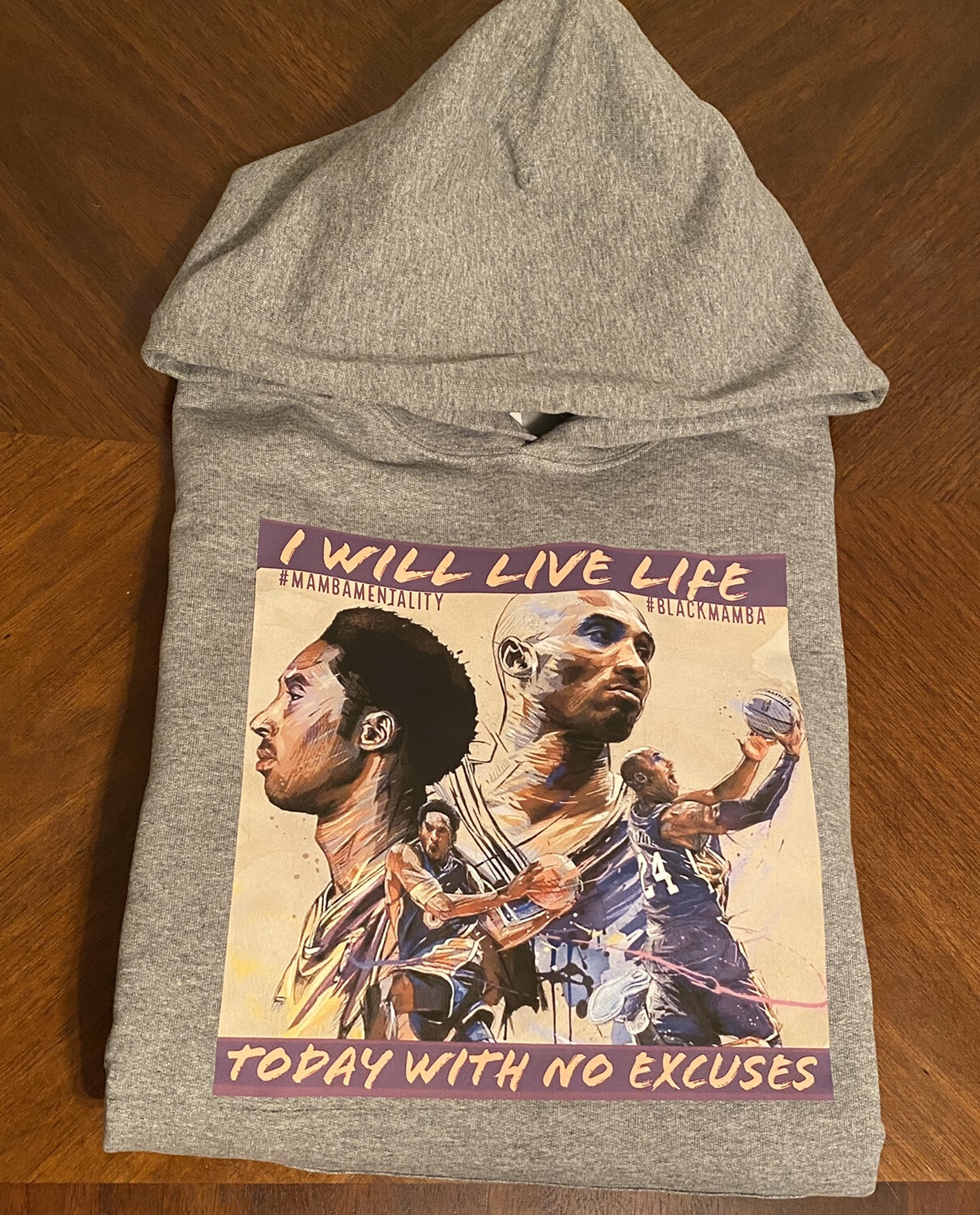 KOBE Jogger Grey Hoodie (SIZES SMALL-4Xl)