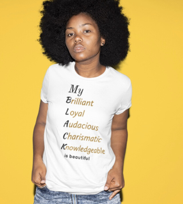My History Is Cool My Black Is Beautiful T-SHIRTS (SIZES SMALL-4XL)