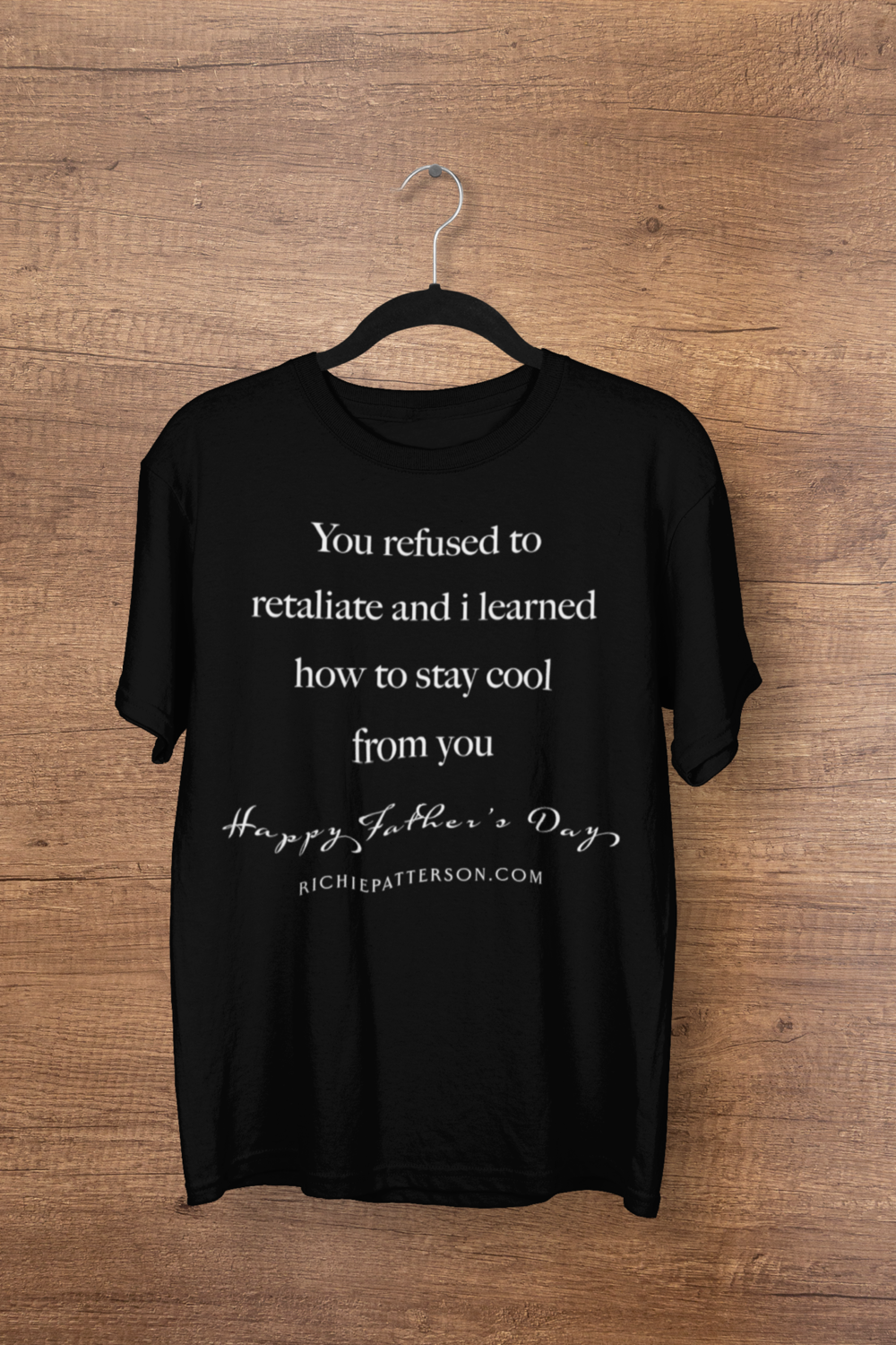 FATHERHOOD STAY COOL  T-SHIRT (SIZES SMALL-4XL) STAY COOL