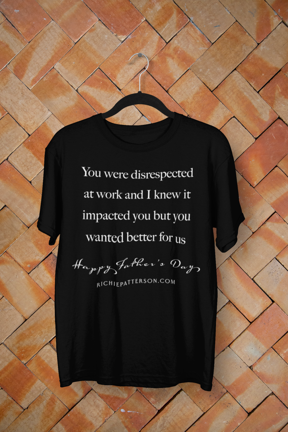 FATHERHOOD  BETTER T-SHIRT (SIZES SMALL-4XL) BETTER