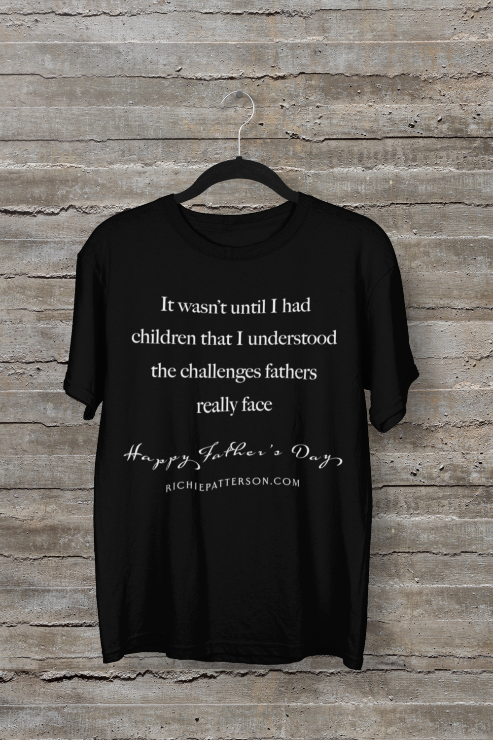 FATHERHOOD CHALLENGES T-SHIRT (SIZES SMALL-4XL) CHALLENGES