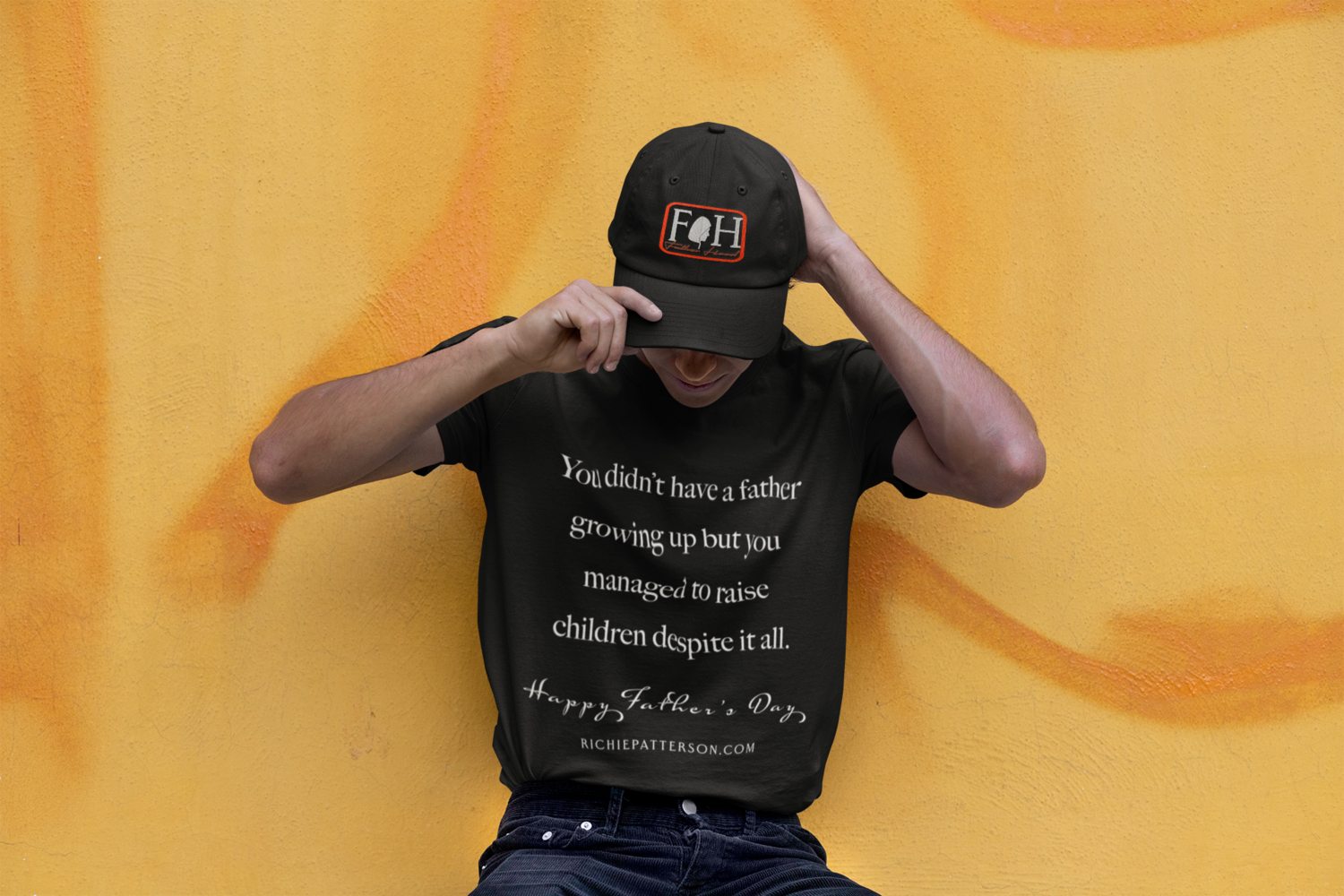 FATHERHOOD DESPITE  T-SHIRT (SIZES SMALL-4XL) DESPITE IT ALL