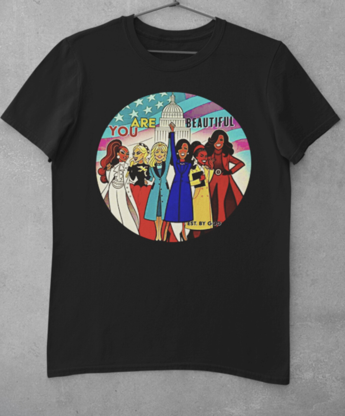 My History Is Cool Adult Black Or White You Are Beautiful T-SHIRTS (SIZES SMALL-4XL)