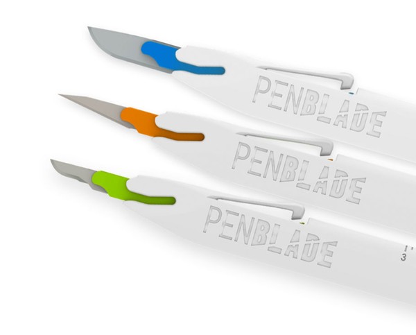 Penblade® Safety Scalpels (Case of 100) 00063