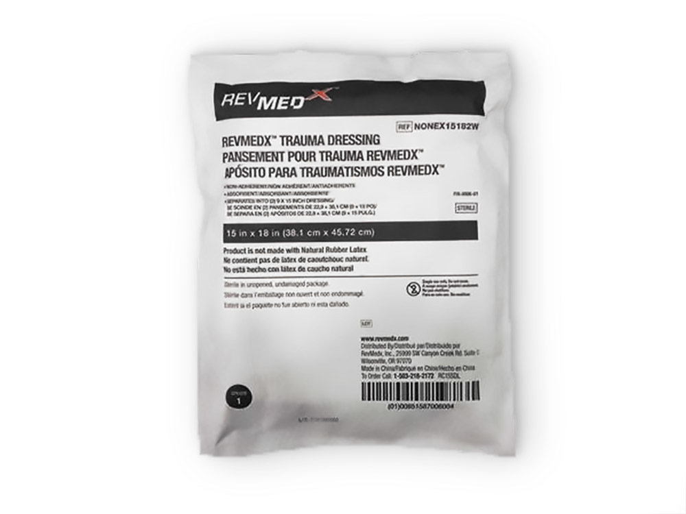 RevMedx™ Trauma Dressing (RTD™), Non-Vacuum Package 00068