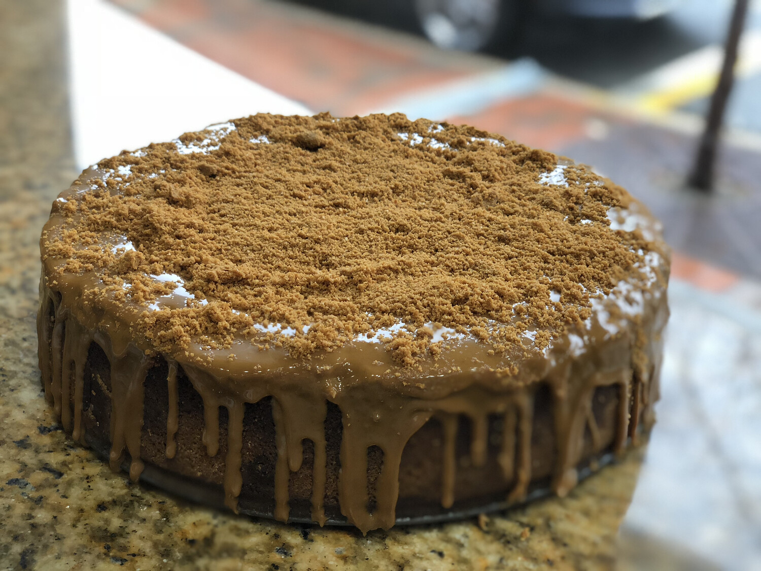 Bischoffs Cookie Butter Cheesecake  