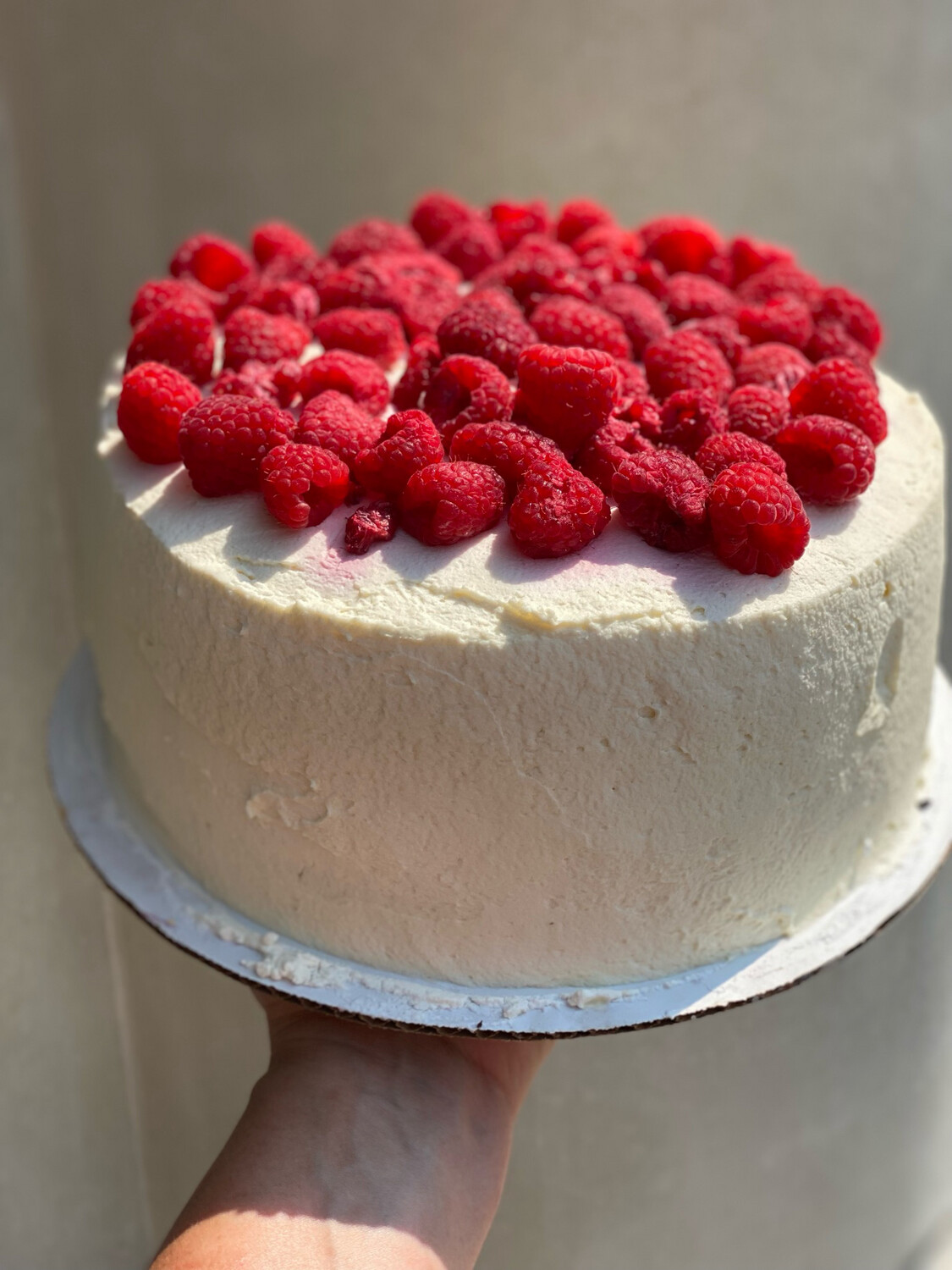 Lemon Raspberry Cake 