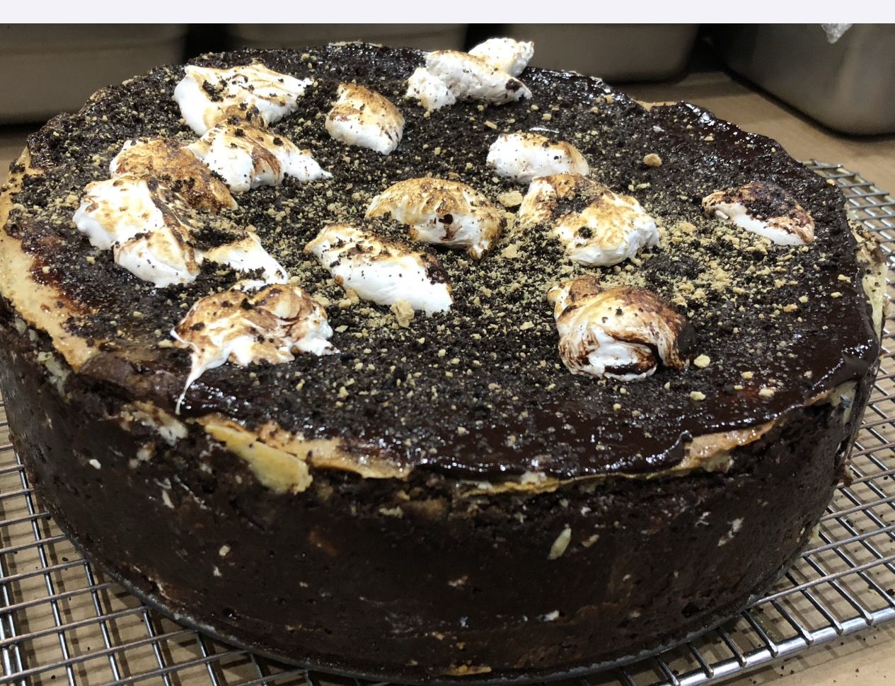S’moreo Cheesecake