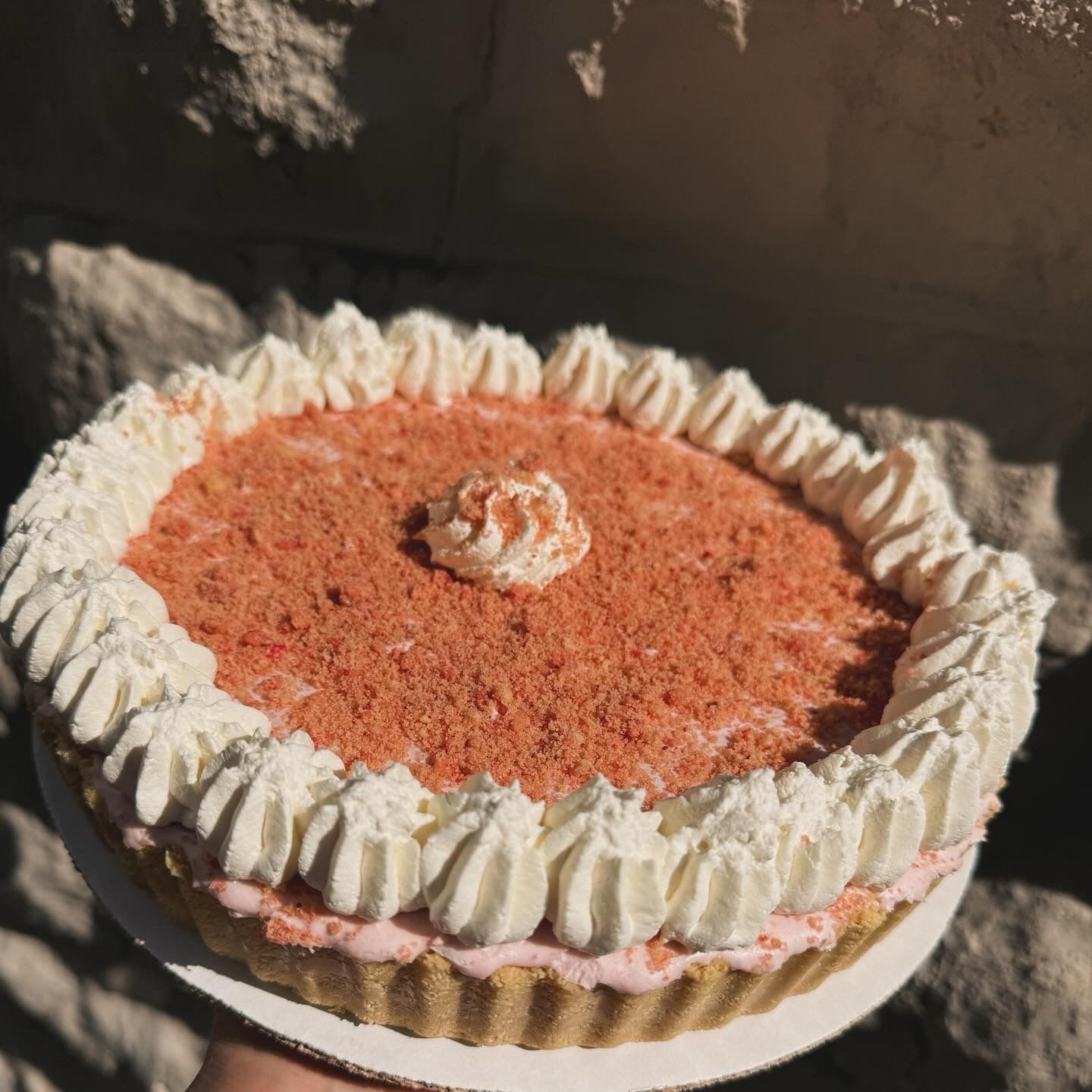 Strawberry Crunch Pie