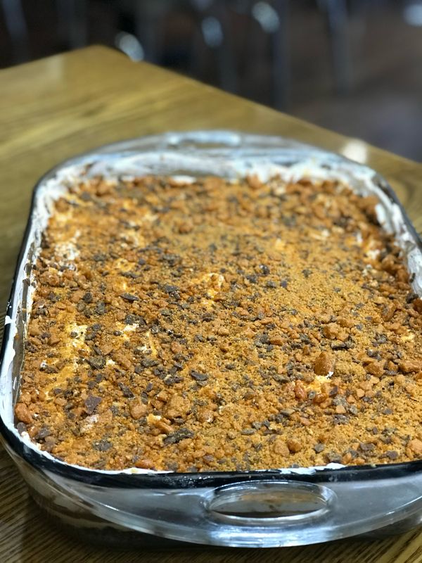 Butterfinger Lasagna