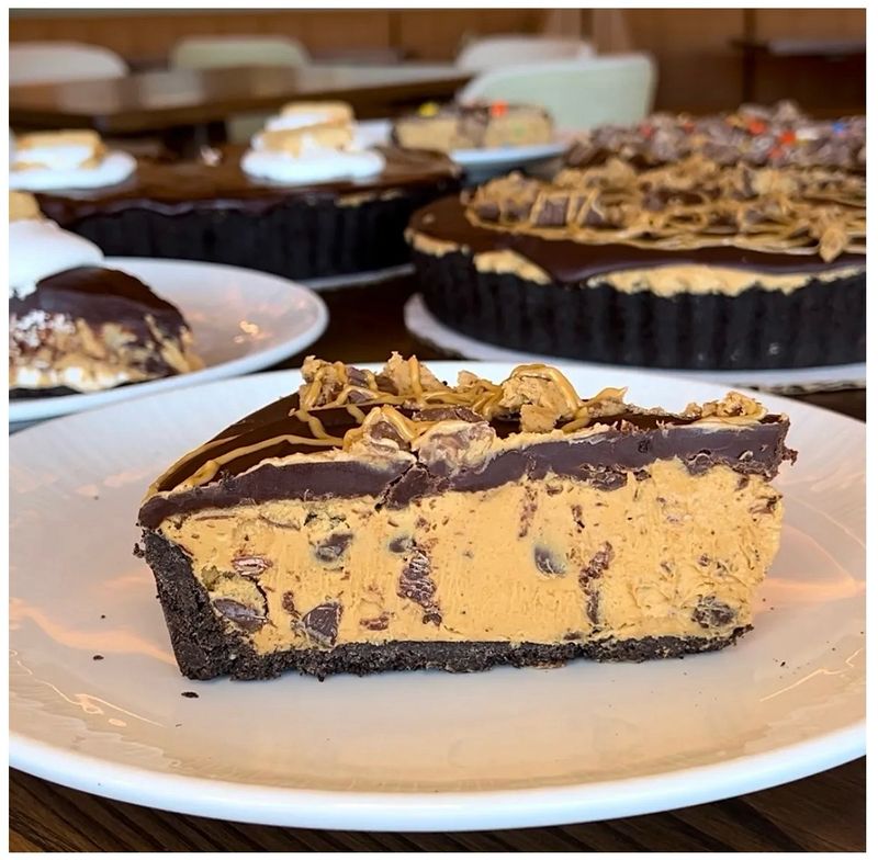 Peanut Butter Pie Slice